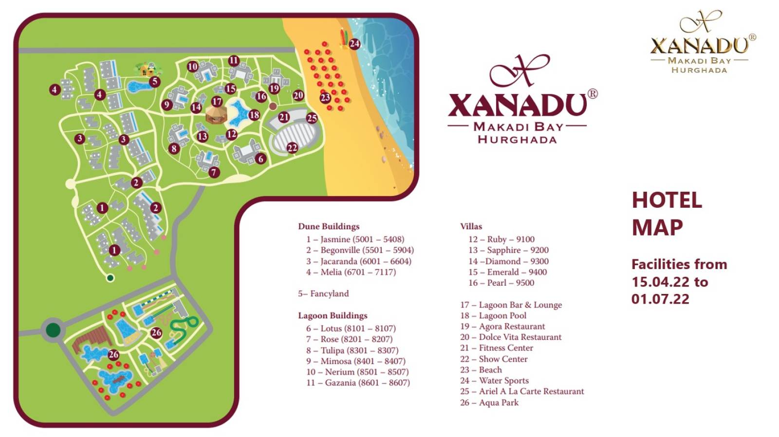 Xanadu Makadi Bay 5* | Экваториал